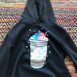 Black Frapp Hoodie